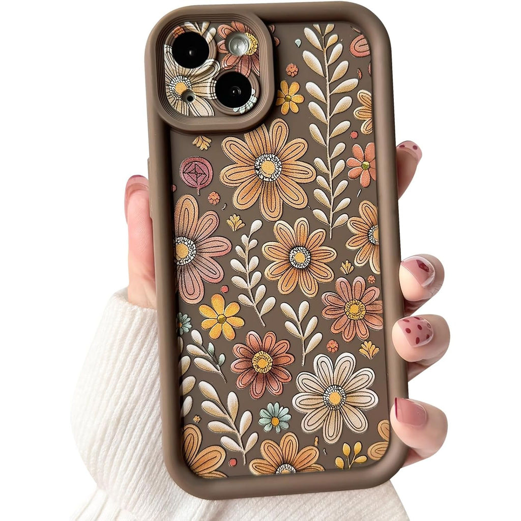 Floral Leaf Soft TPU Phone Case