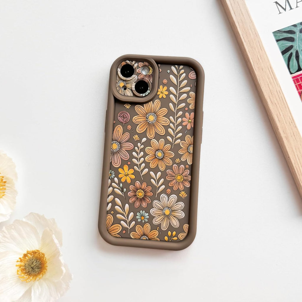 Floral Leaf Soft TPU Phone Case